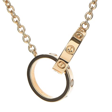 cheap cartier love necklace|cartier love interlocking necklace.